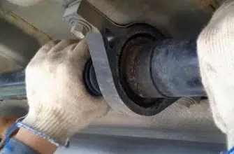 Замена подвесного подшипника