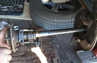 Замена задней полуоси