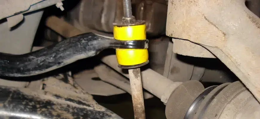 Замена переднего стабилизатора