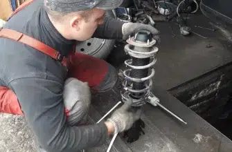 Замена стоек амортизатора