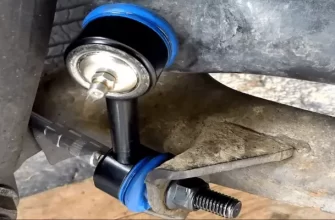 Замена задних стоек стабилизатора