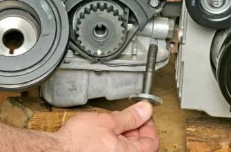 Замена шкива коленвала