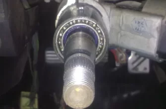 Замена подшипника рулевой колонки