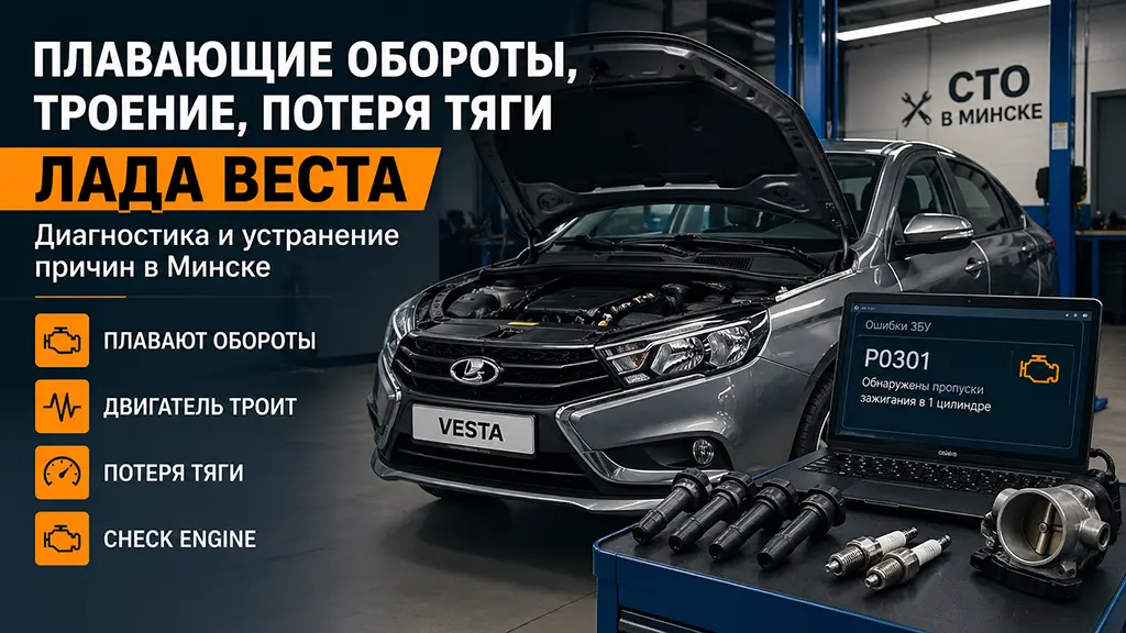лада веста нестабильные обороты